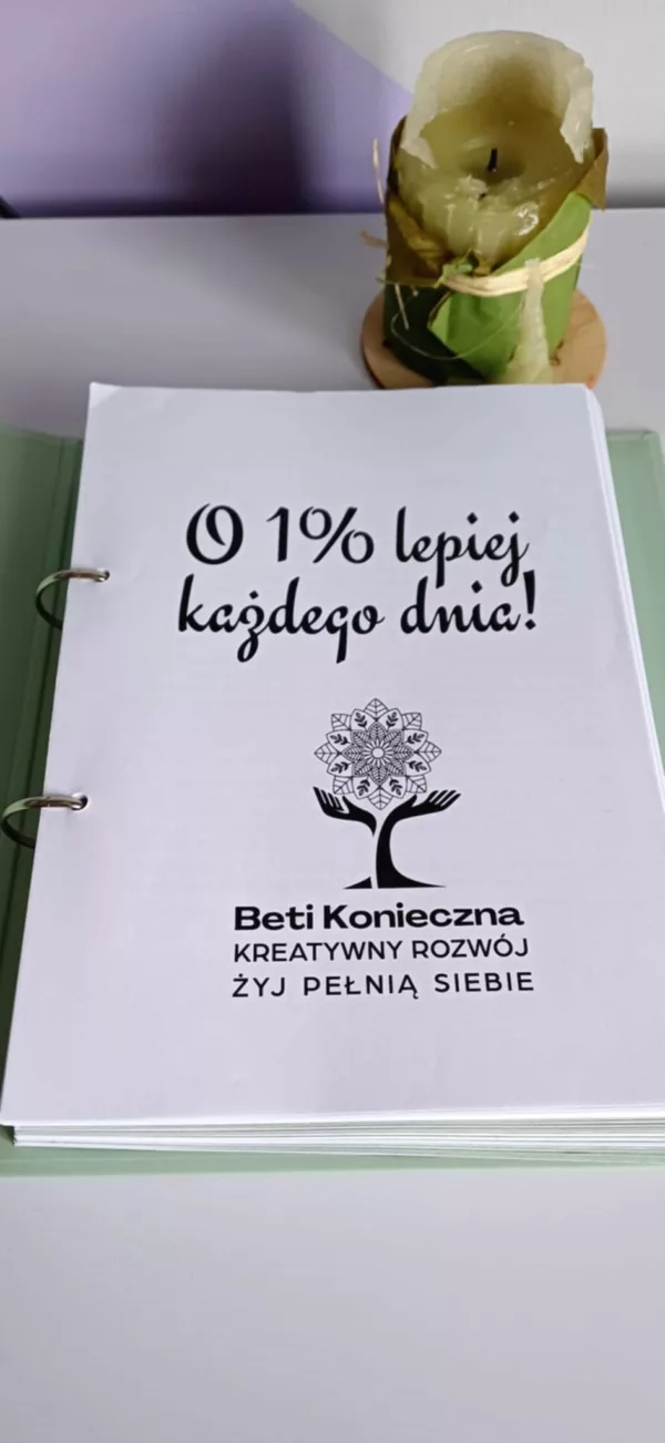 OPS Strona tytułowa OPS - Osobisty Planer Sukcesu "O 1% lepiej każdego dnia!"