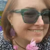 "Kwiatowa Łąka" Szydełkowe Kolczyki